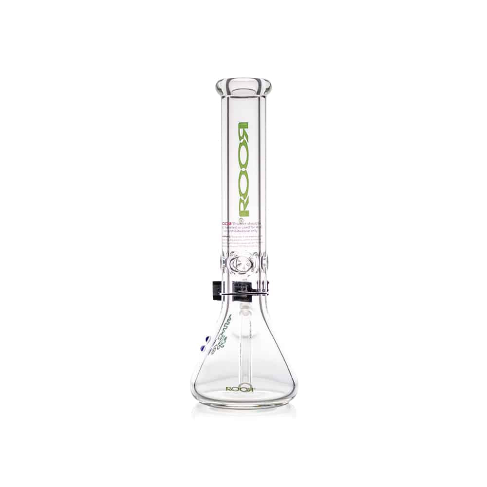 RooR 14" Beaker Bong - Green image 2