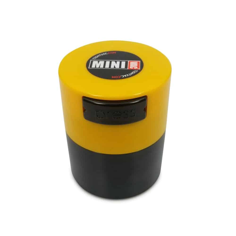 Minivac Vacuum Sealed Container - Yellow &amp; Black image