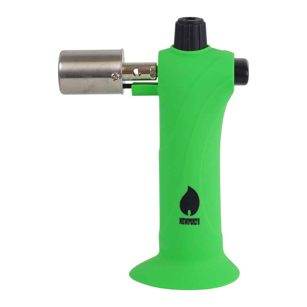 Newport Zero 5.5" Mini Torch Lighter - Rogue Series - Green image