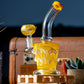7" Color Raked Bubbler Bong image 2