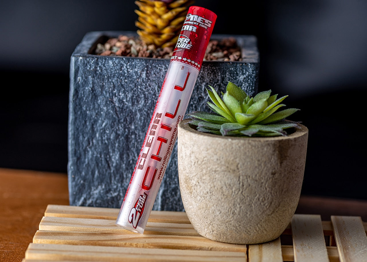 Cyclones Clear Pre-Rolled Cones - Chill Red image 4