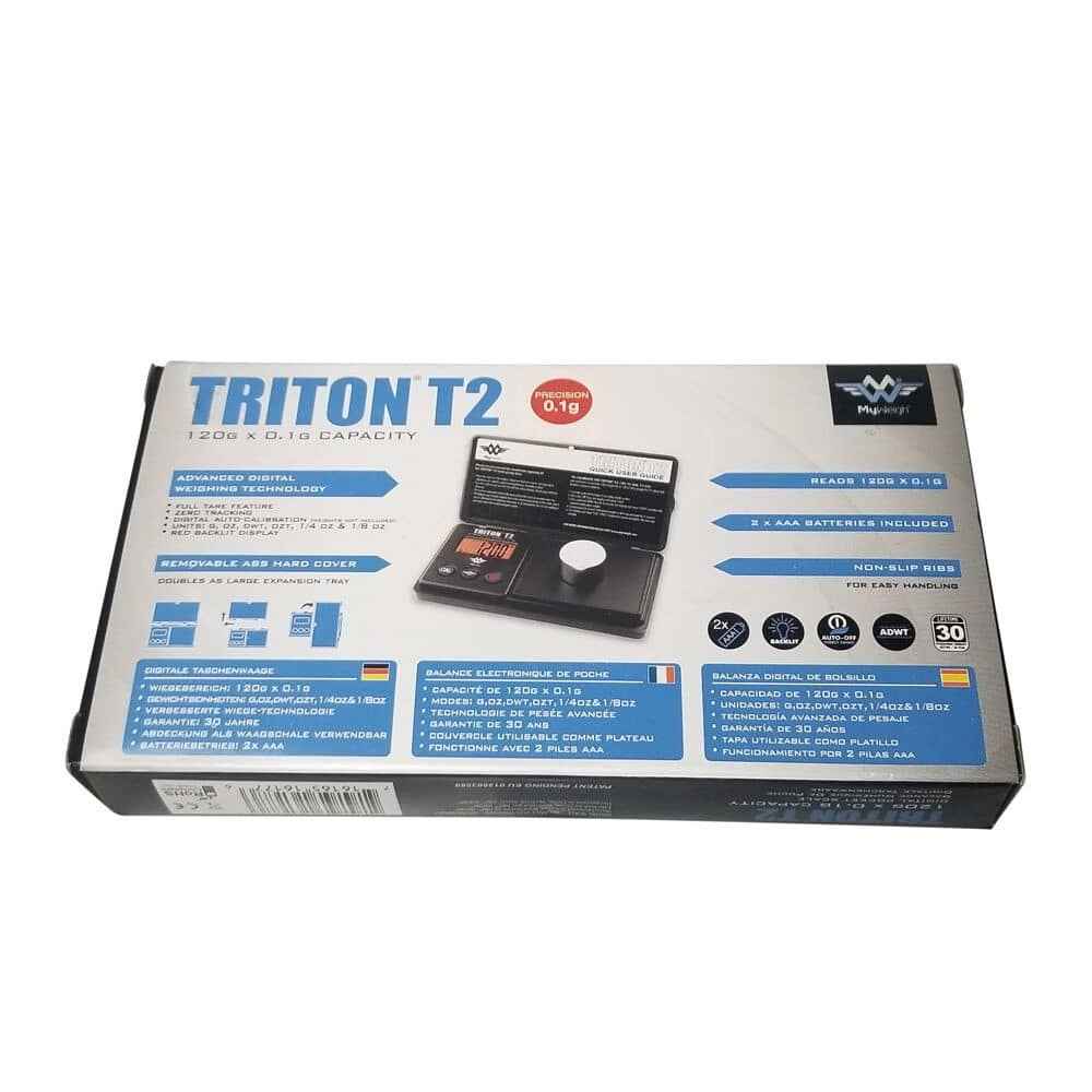 Triton T2-120 Digital Pocket Scale - 120g x 0.1g