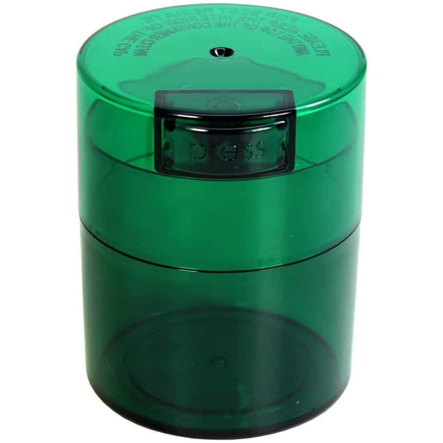 Tightvac 3oz Vacuum Sealed Container - Green Tint image