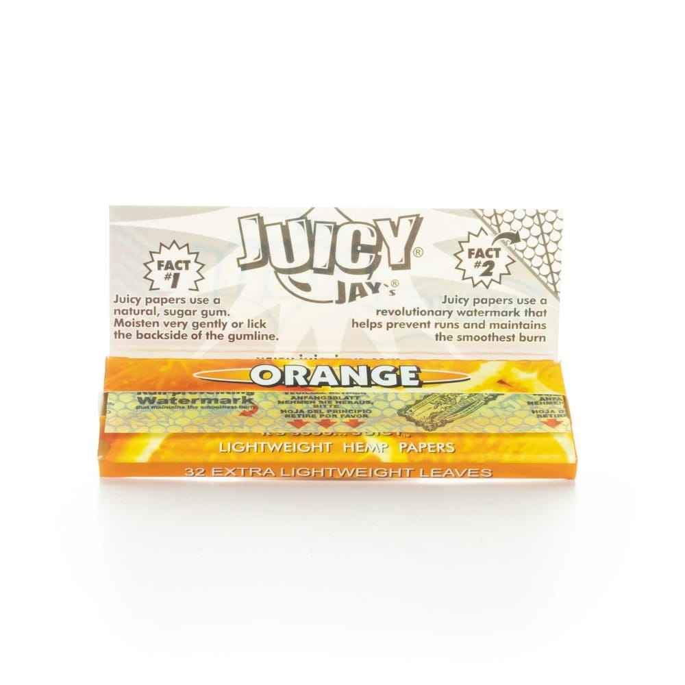 Juicy Jay's Rolling Papers - Orange - 1 1/4"