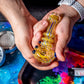 4" Silver Fumed Spoon Pipe image 7