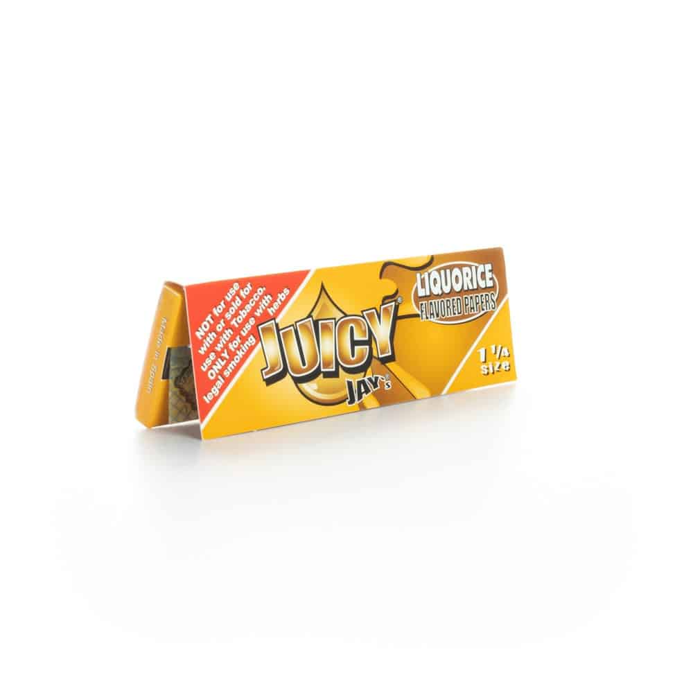 Juicy Jay's Rolling Papers - Liquorice - 1 1/4" image 1