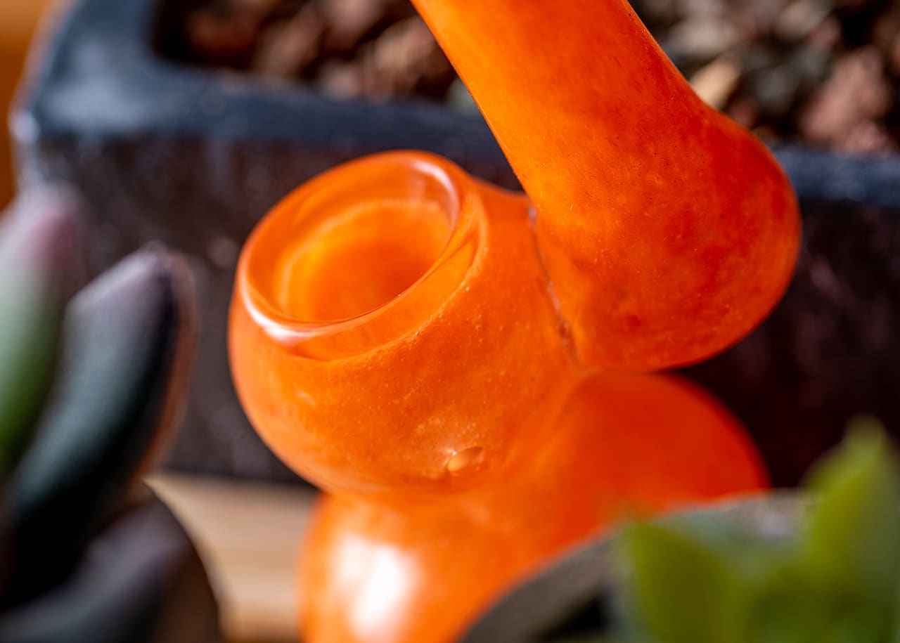 4" Solid Color Frit Mini Bubbler