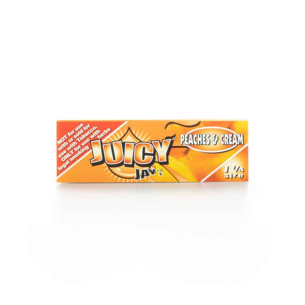 Juicy Jay's Rolling Papers - Peaches N Cream - 1 1/4" image 0