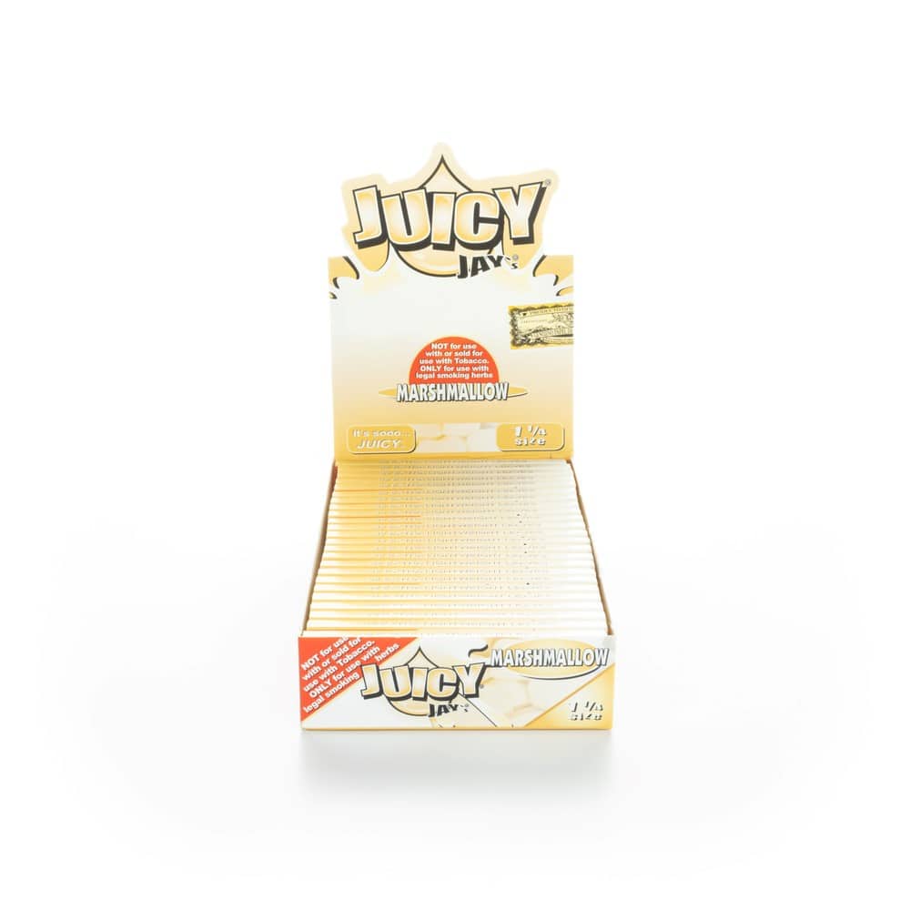 Juicy Jay's Rolling Papers - Marshmallow - 1 1/4" image 6