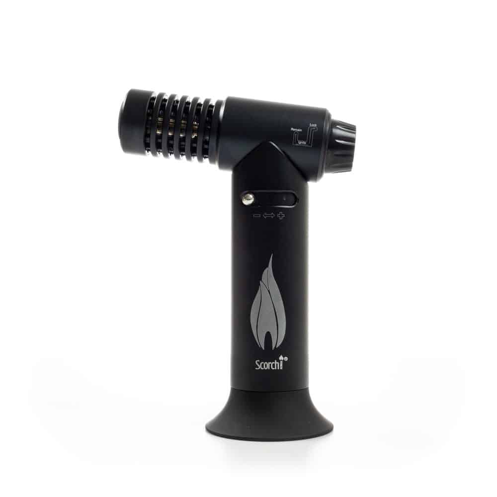 Scorch Torch Coiler - Single Jet Flame Lighter - Black image