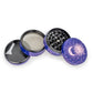 Puff Plate Sun &amp; Moon | Matching Tray &amp; Grinder Set image 6