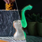 5" Glow Rasta Mini Bubbler
