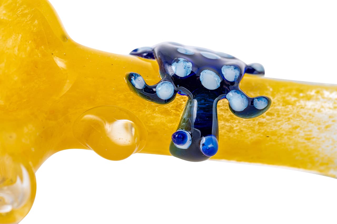 4.5" Googly Eye Reptile Spoon Pipe image 6