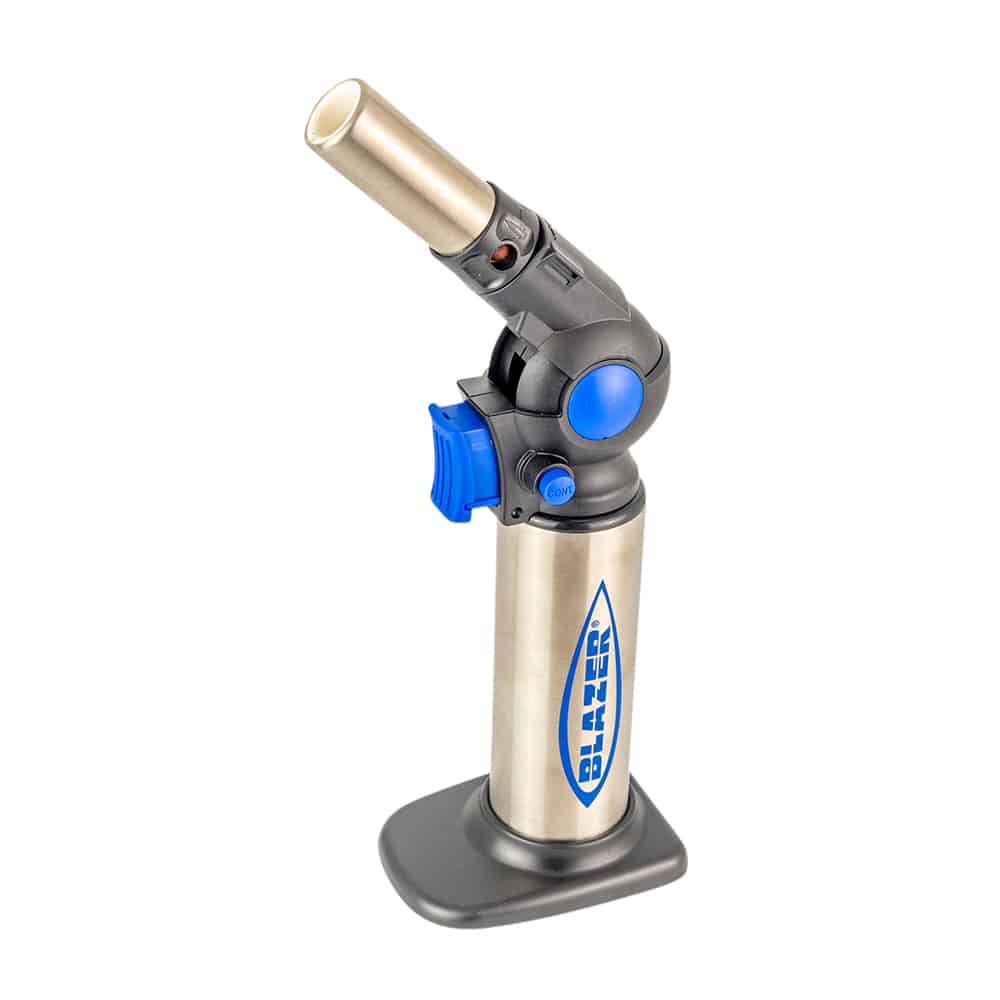 Blazer Flexible Turbo Butane Torch W/ Adjustable Head - Blue image