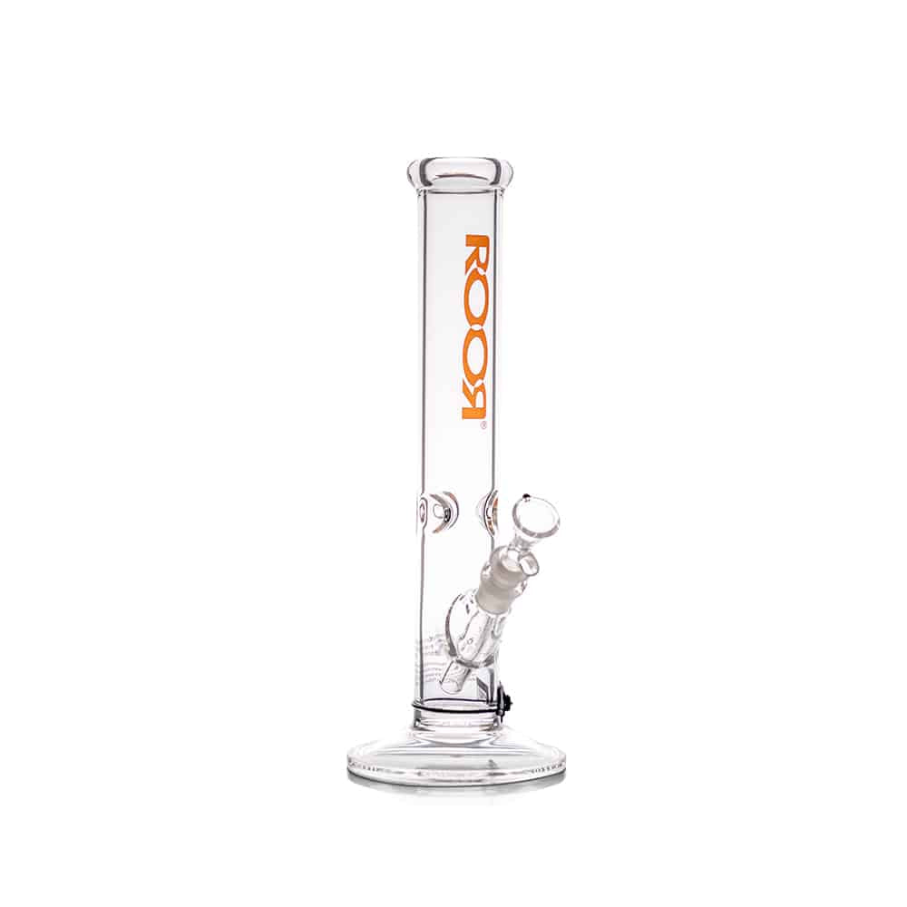 RooR 14" Straight Tube Bong - Orange image 1