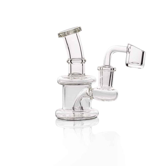4.5" Clear Micro Dab Rig image 0
