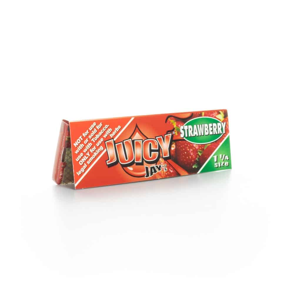 Juicy Jay's Rolling Papers - Strawberry - 1 1/4" image 1