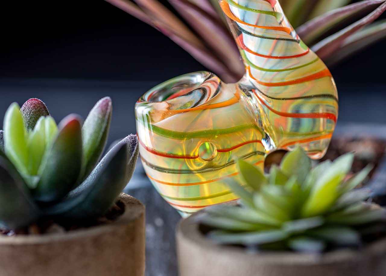 6" Swirl Color Fumed Bubbler