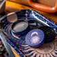 Puff Plate Sun &amp; Moon | Matching Tray &amp; Grinder Set image 2