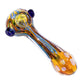 4" Gold Fumed Polkadot Spoon Pipe image 4