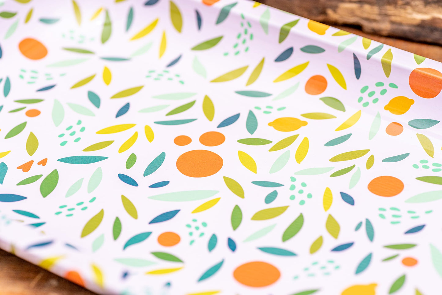 Puff Plate - Simple Citrus Rolling Tray image 5