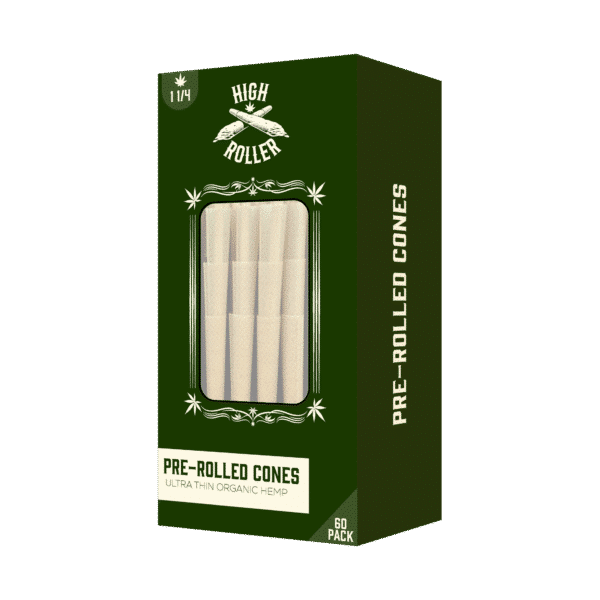 1 1/4 High Roller Cones 60ct Box image 0