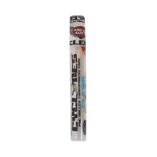 Cyclones Clear Pre-Rolled Cones - Rockstar King Sized image 1