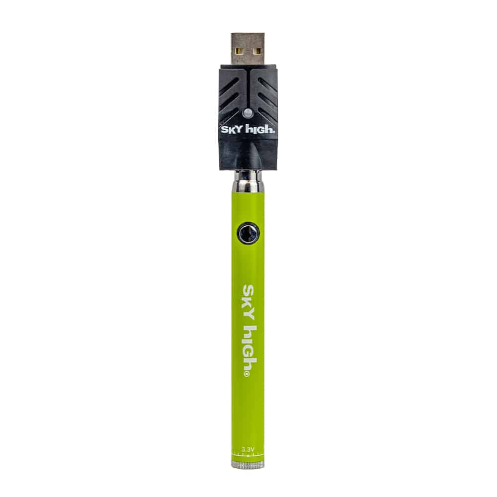 Sky High Slim Twist Vape Pens - Galactic Green image