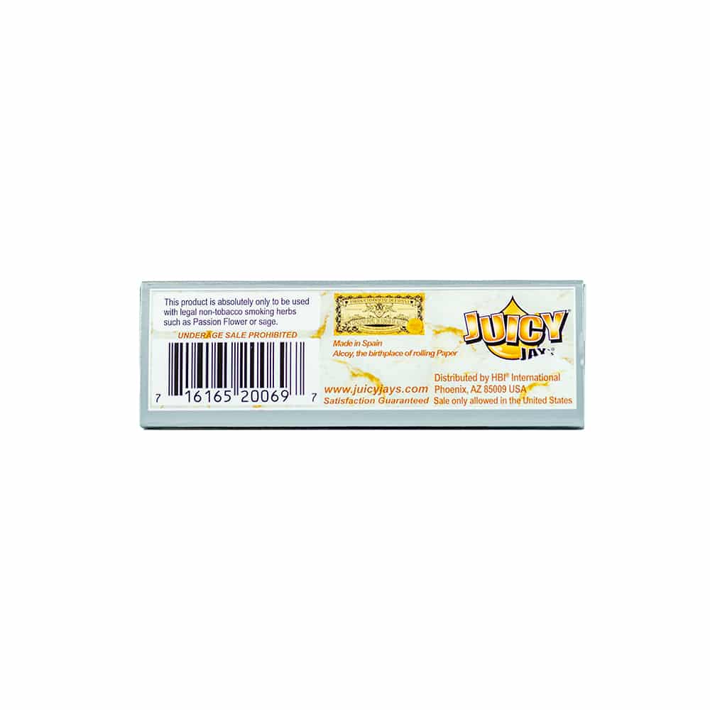 Juicy Jay's Super Fine Rolling Papers - Vanilla Ice - 1 1/4" image 1