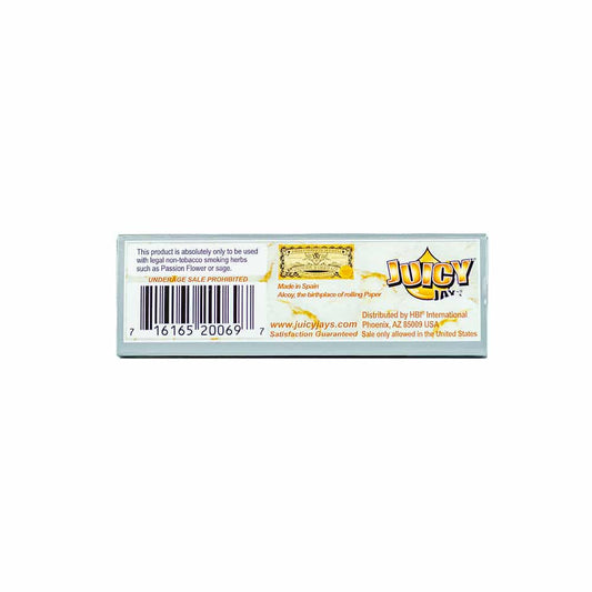 Juicy Jay's Super Fine Rolling Papers - Vanilla Ice - 1 1/4" image 1