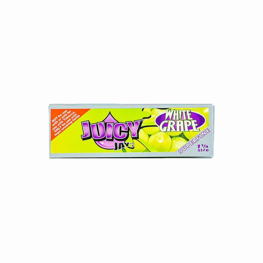 Juicy Jay's Super Fine Rolling Papers - White Grape - 1 1/4"