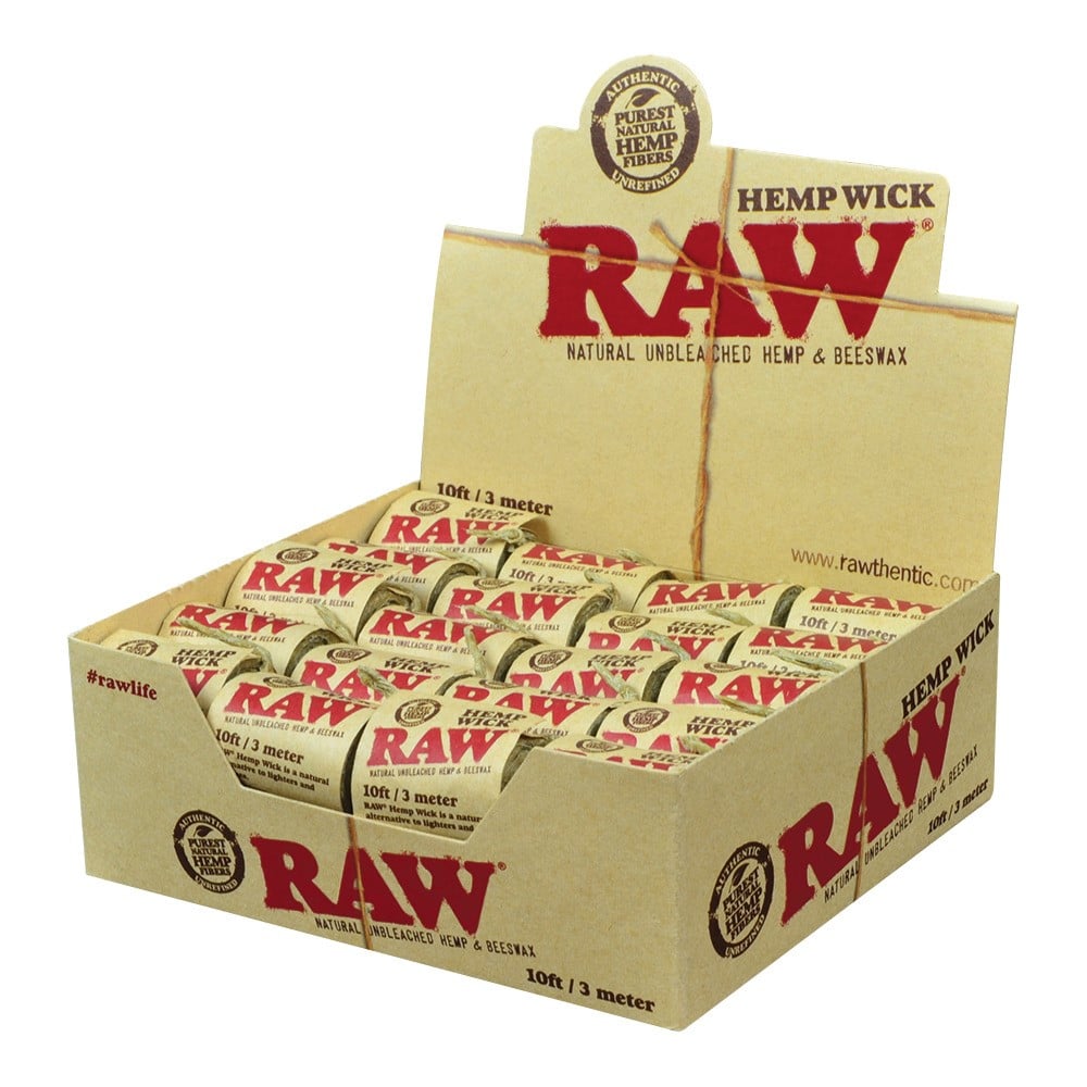 RAW Hemp Wick Lighter - 10 Feet image
