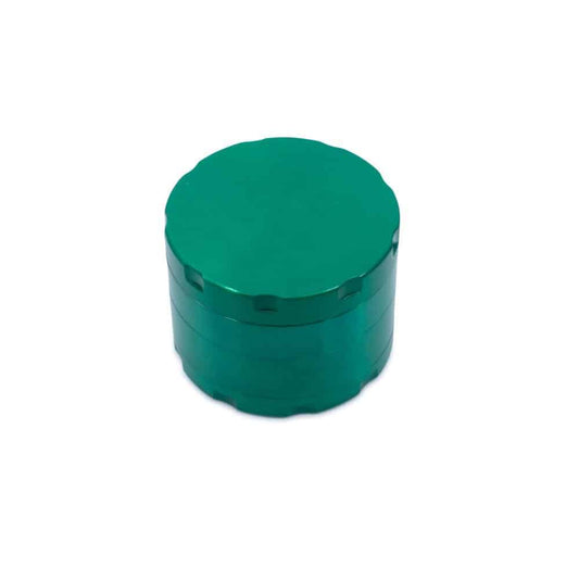 4-Piece Green Aluminum Herb Grinder image 0