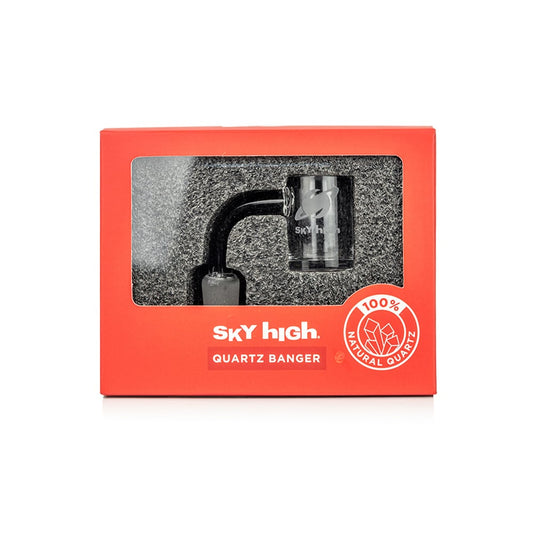 Sky High Quartz Banger - 90° Angle image 1