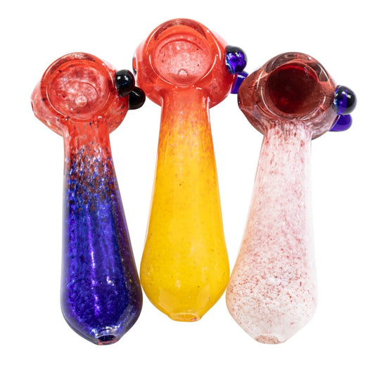 4" Frit Spoon Pipe image 0