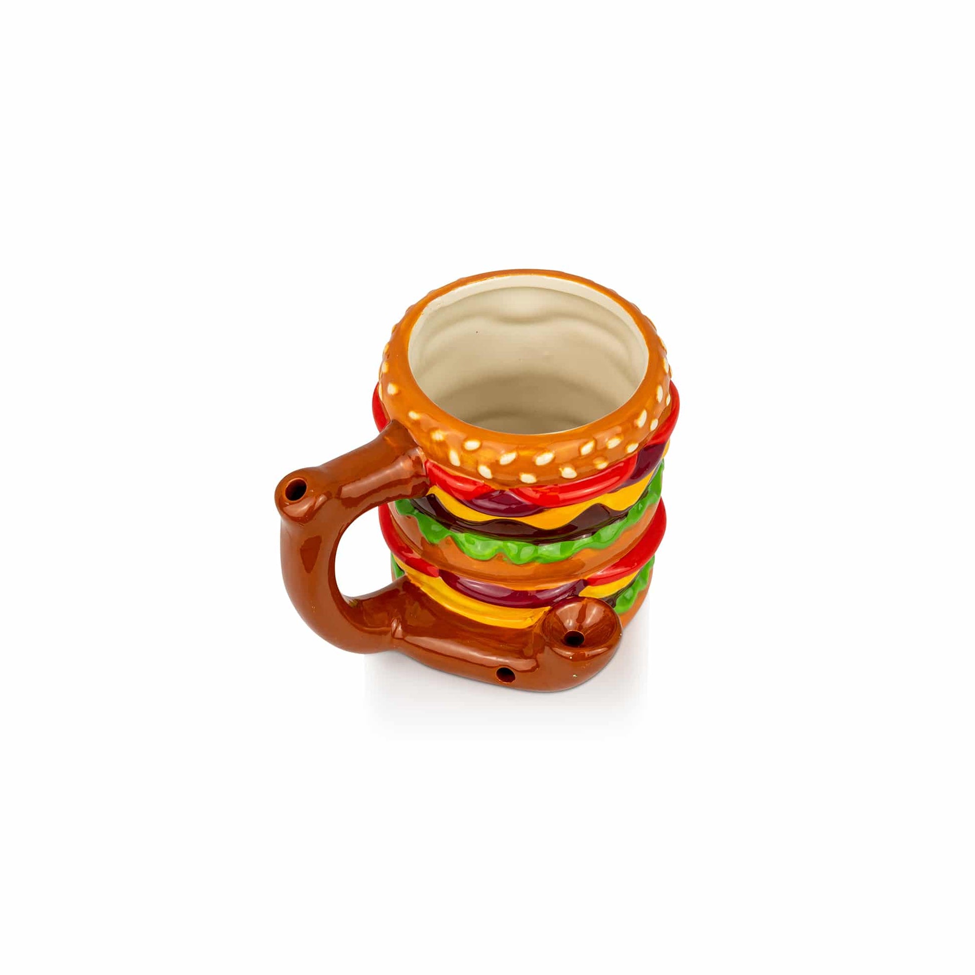 Ceramic Coffee Mug Pipe - 10.5oz Burger image 2
