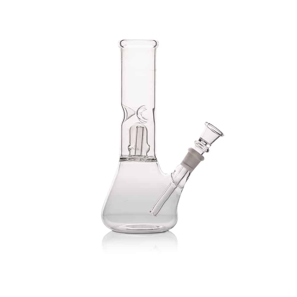 8" Dome Perc Mini Beaker Bong w/ Ice Catcher image 0