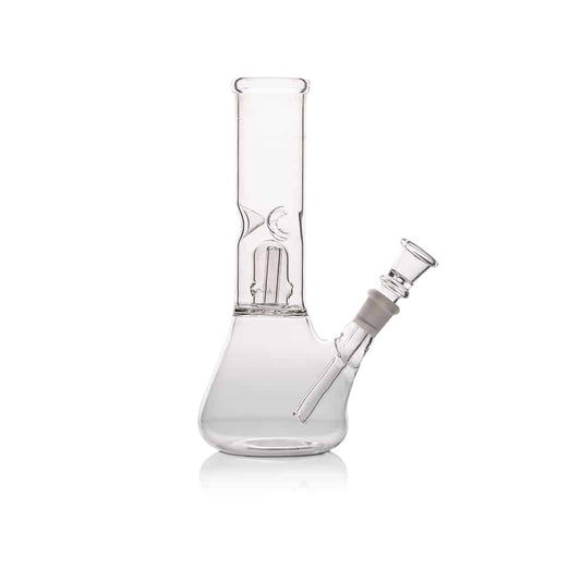 8" Dome Perc Mini Beaker Bong w/ Ice Catcher image 0