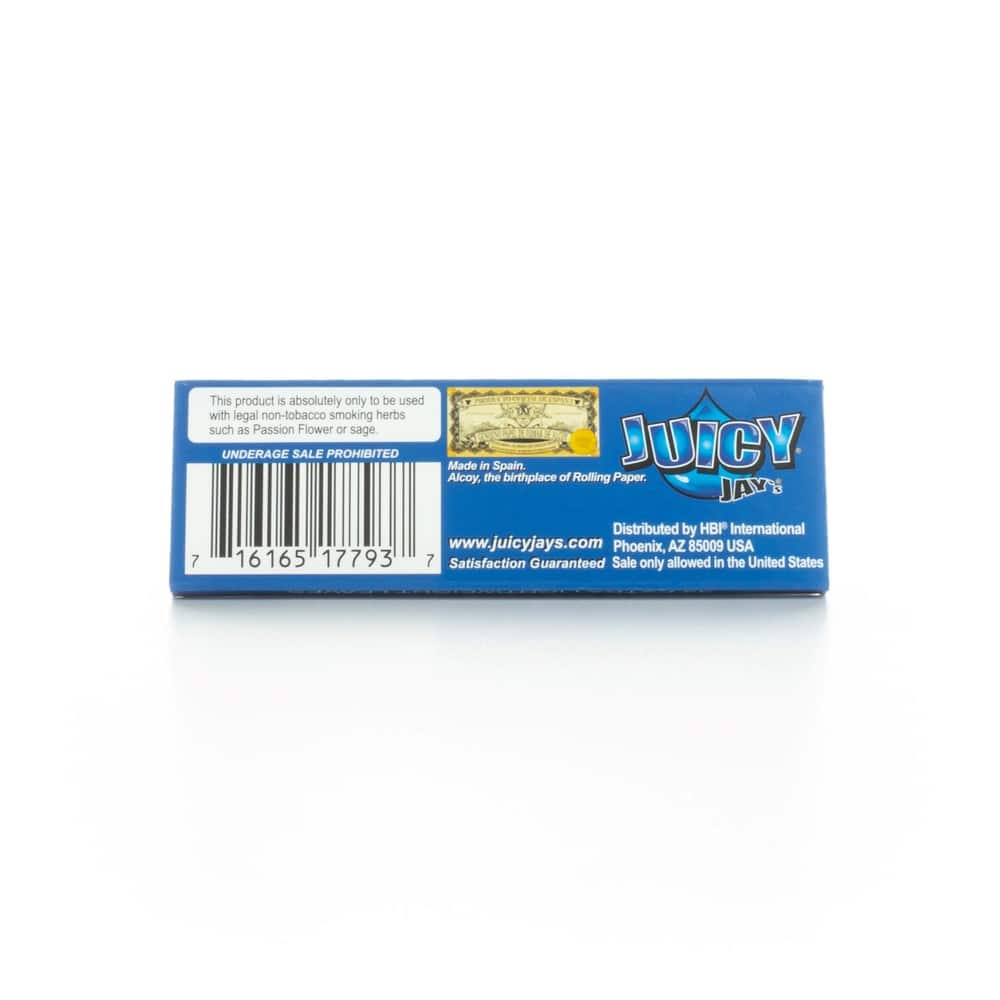 Juicy Jay's Rolling Papers - Blueberry - 1 1/4" image 2