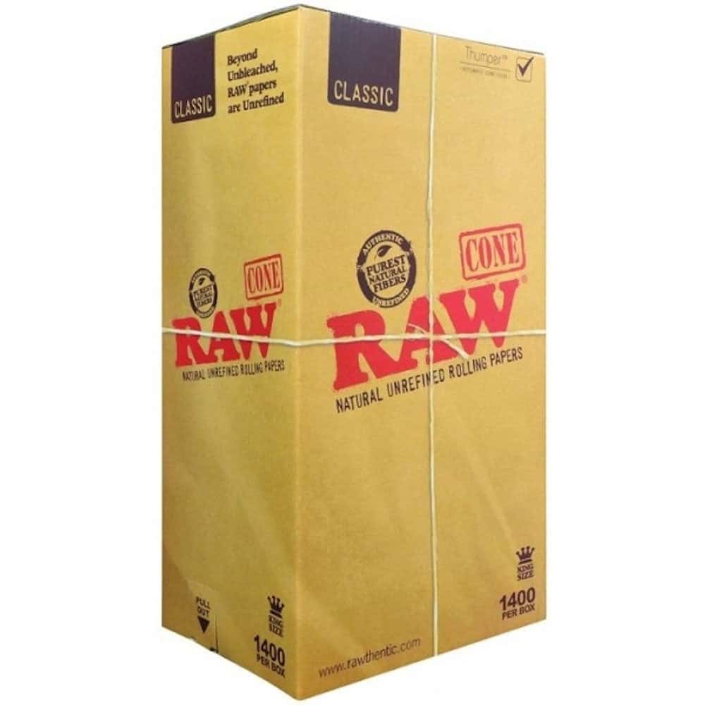 RAW Classic Pre-Rolled Cones - King Size (1,400 Pack) image 0