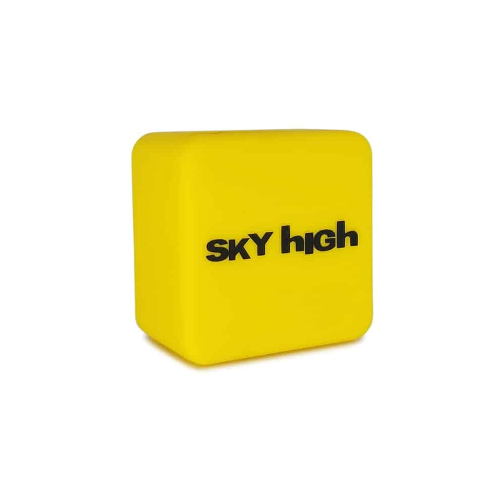 Sky High Silicone Cube - Yellow, Medium image
