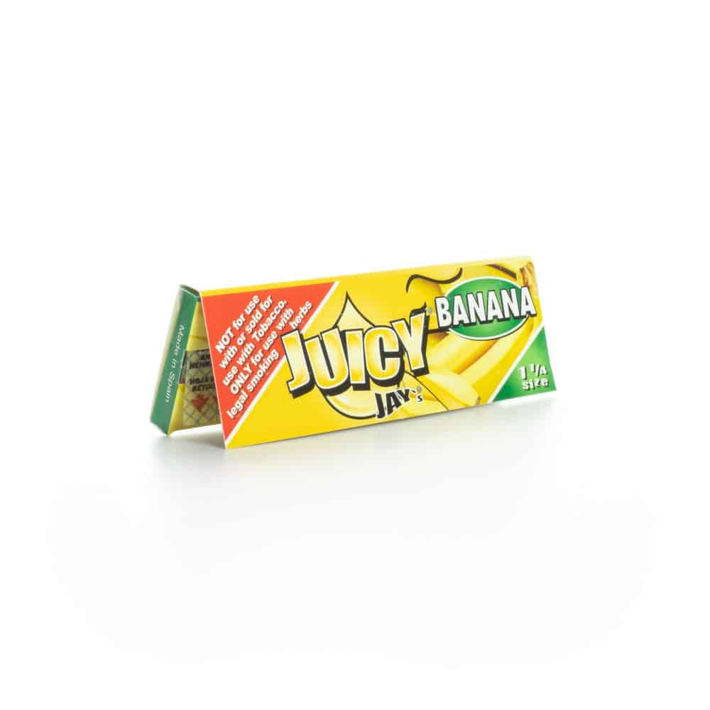 Juicy Jay's Rolling Papers - Banana - 1 1/4" image 1