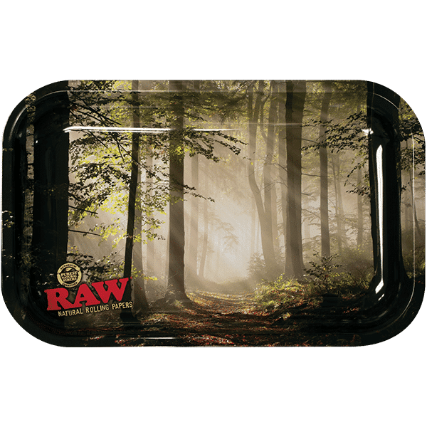 RAW Rolling Tray - Smokey Forest - Small image