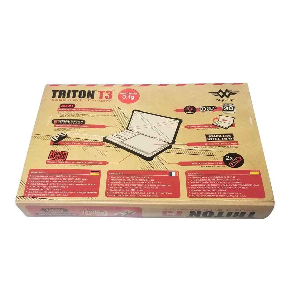 Triton T3-660 Digital Pocket Scale - 660g x 0.1g