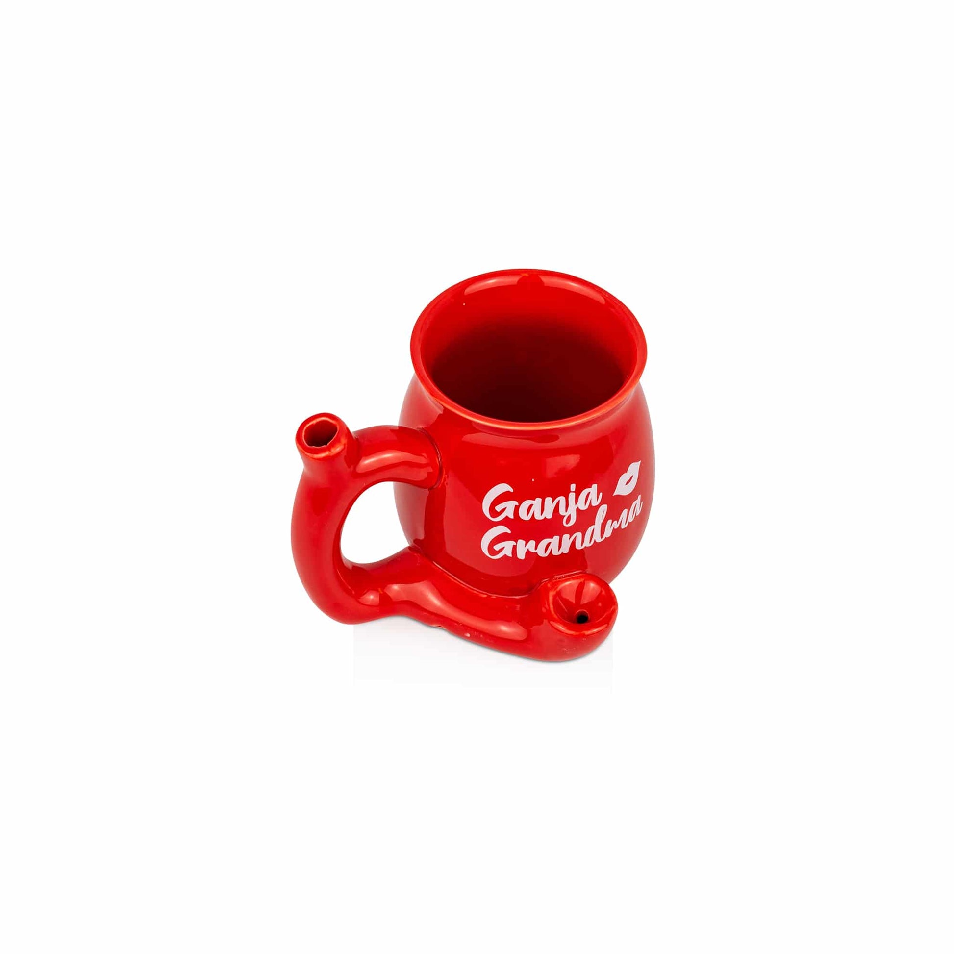 Ceramic Coffee Mug Pipe - 10.5oz Ganja Grandma image 2
