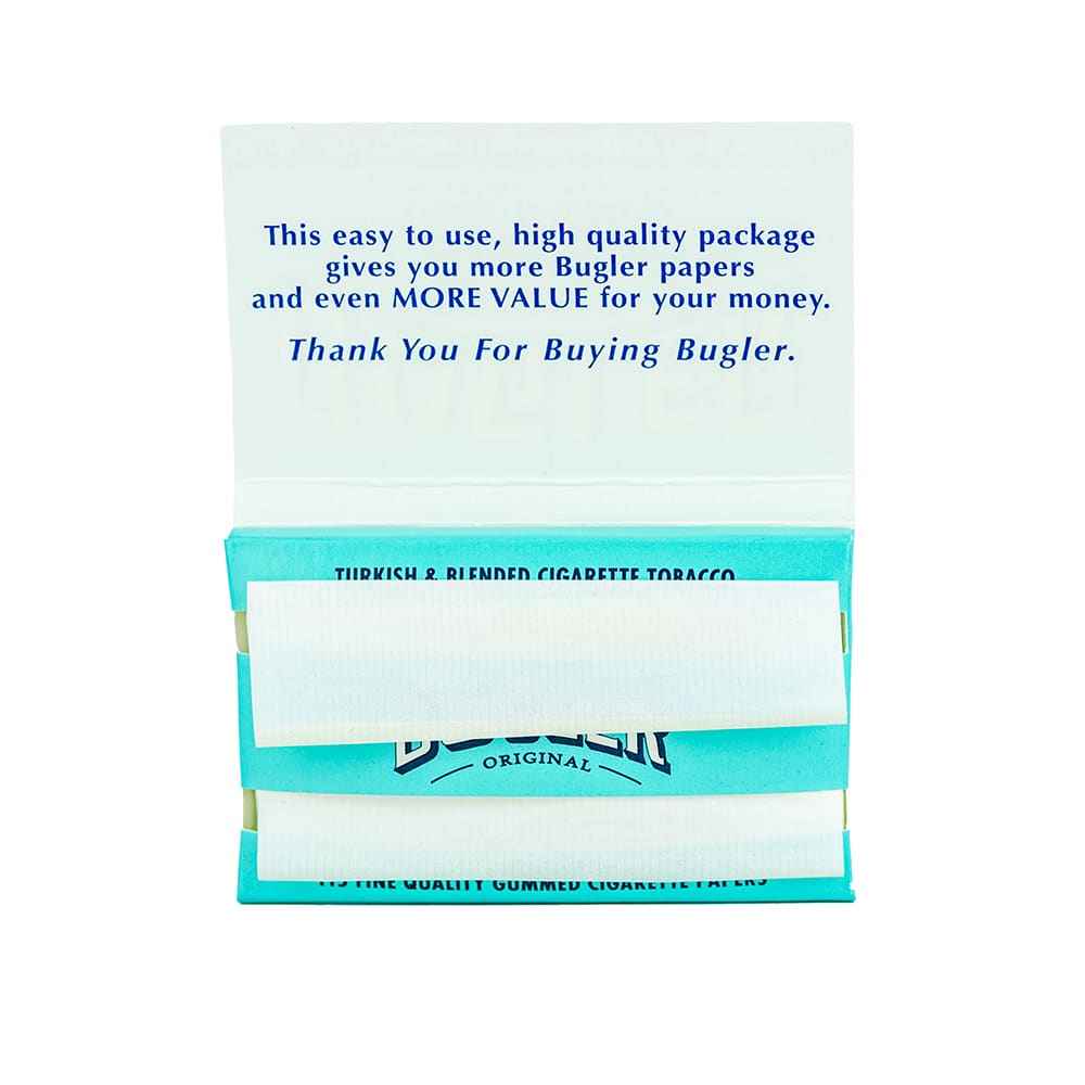 Bugler Original Rolling Papers - Single Wide