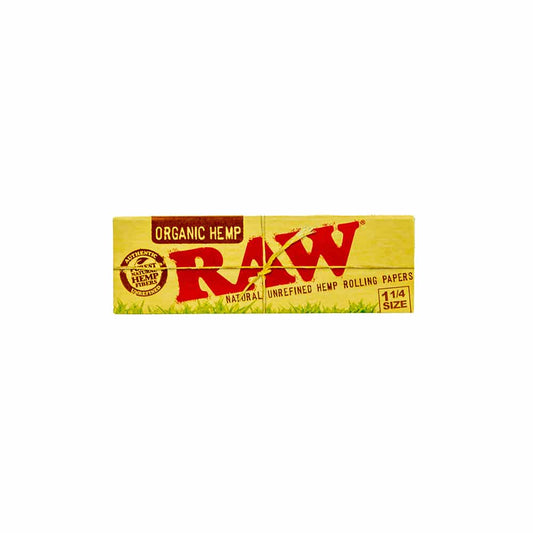 RAW Organic Hemp Rolling Papers - 1 1/4" image 0
