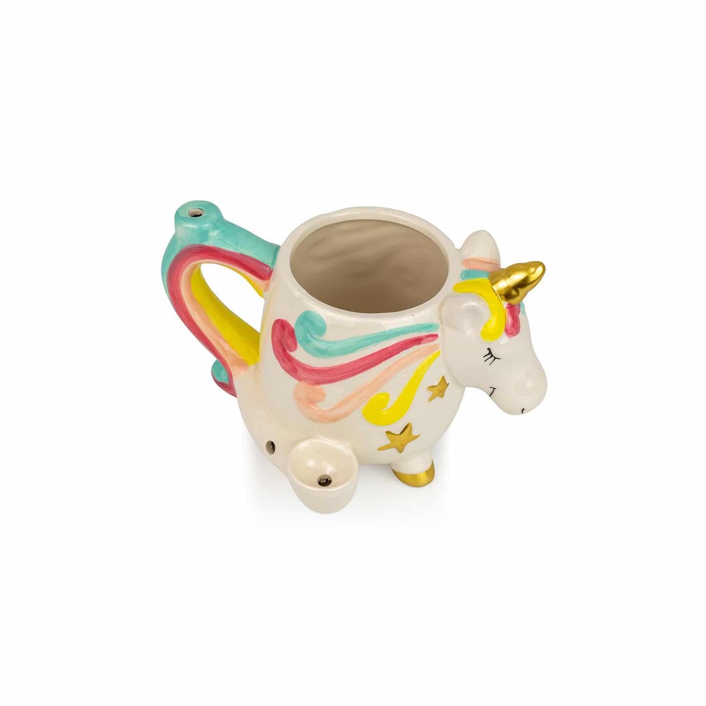 Ceramic Coffee Mug Pipe - 10.5oz Unicorn image 4