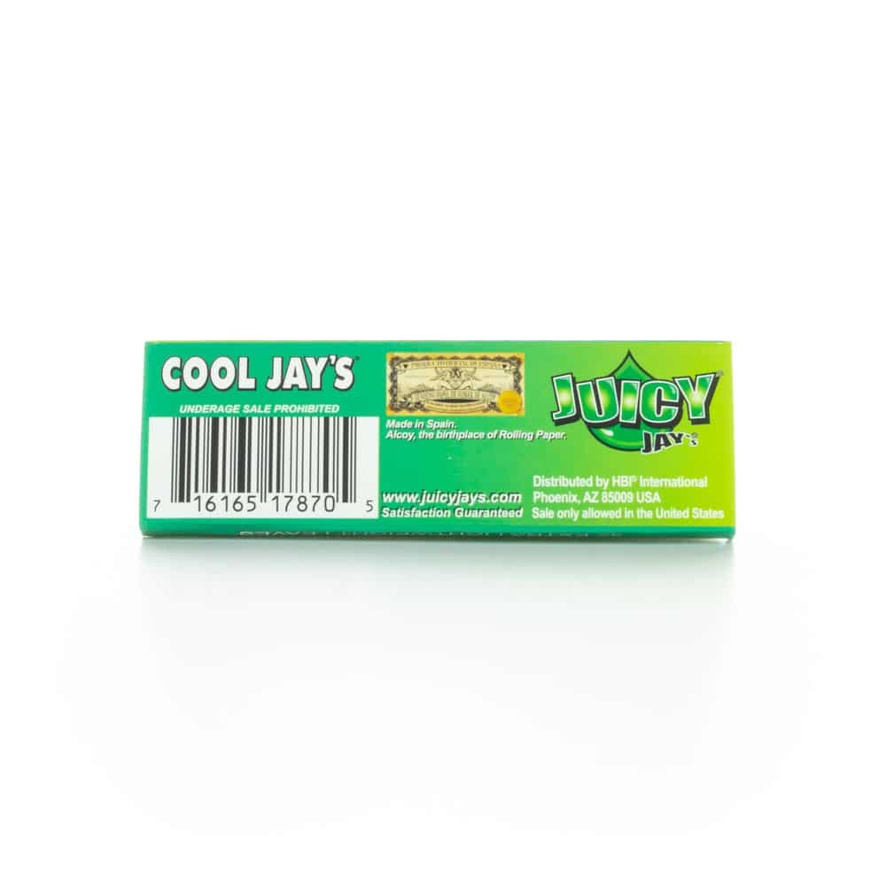 Juicy Jay's Rolling Papers - Cool Jay's Menthol - 1 1/4" image 2