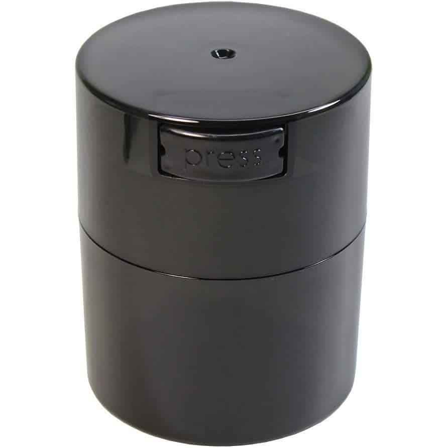 Tightvac 3oz Vacuum Sealed Container - Black &amp; Pearl image